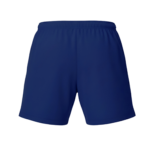 Back view of Gabriq navy performance shorts, combining style and comfort for athletes.