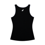 Back view of the black Gabriq Performance Top for women